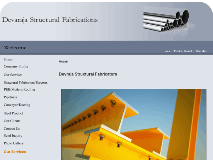 www.devarajasteelfabricators.com