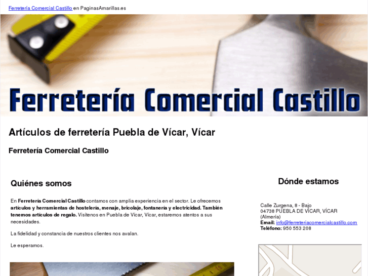 www.ferreteriacomercialcastillo.com