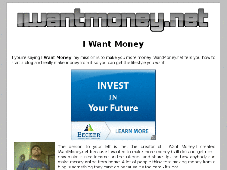 www.iwantmoney.net