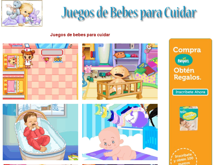 www.juegosdebebesparacuidar.com