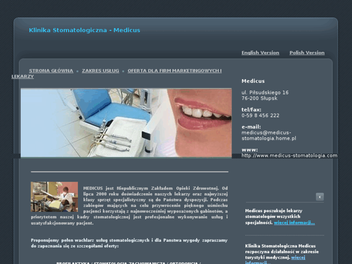 www.medicus-stomatologia.com