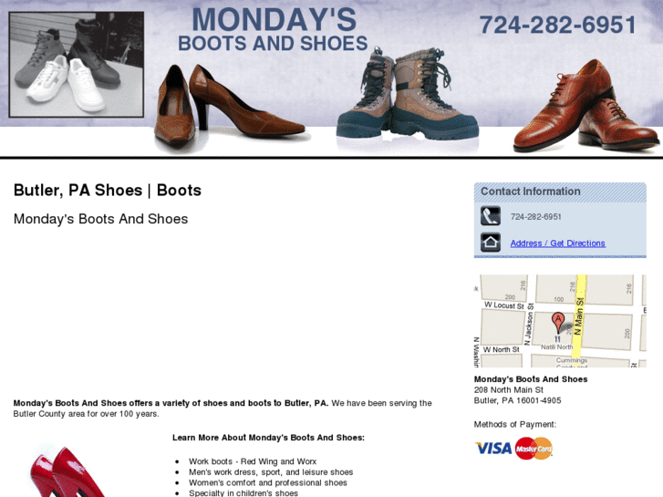 www.mondaysbootsandshoes.com