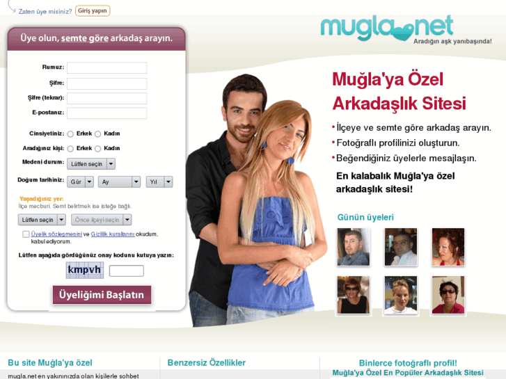 Mugla.Net: mugla.net - Muğla'ya Özel Arkadaşlık Sitesi - Arkadaş, aşk,...