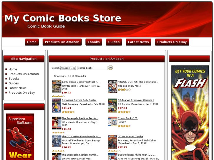 www.mycomicbooksstore.com