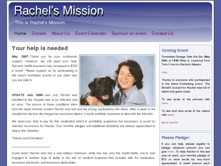 www.rachelsmission.org