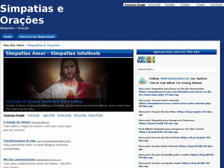 www.simpatiaseoracoes.com