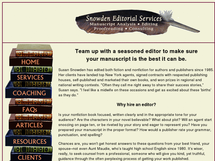 www.snowdeneditorial.com