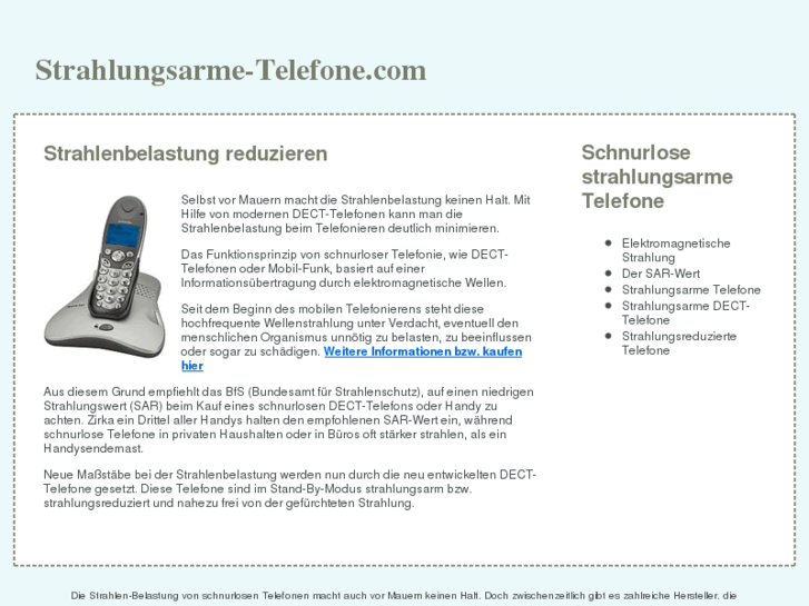 www.strahlungsarme-telefone.com