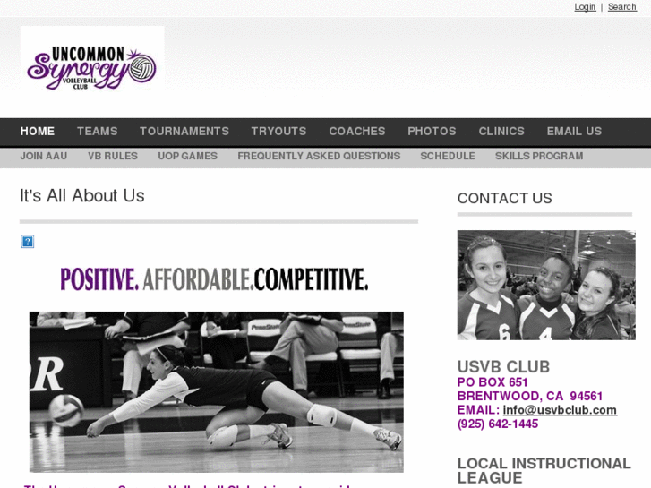 www.usvbclub.com