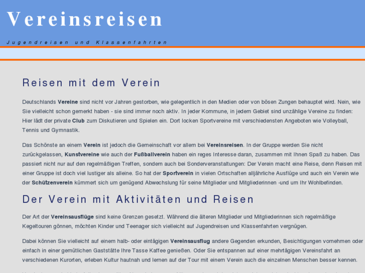 www.vereinsreisen.org