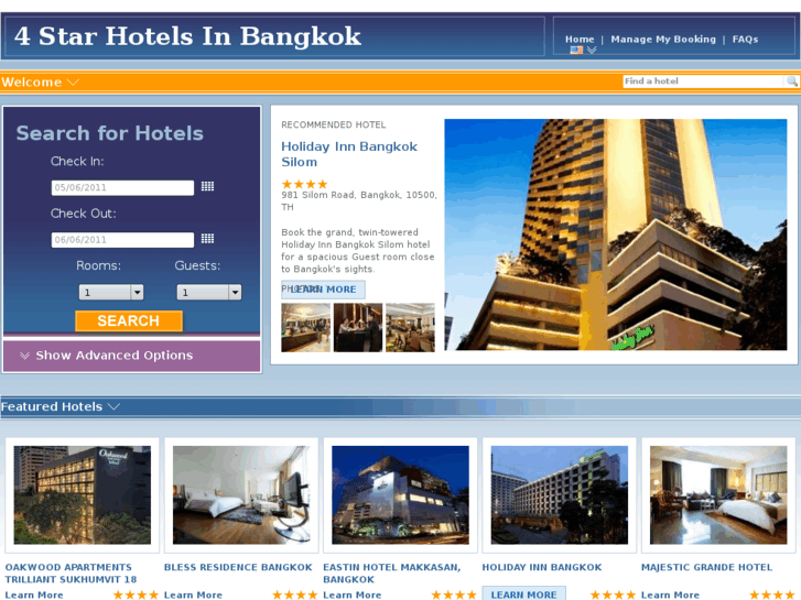 www.4starhotelsinbangkok.com