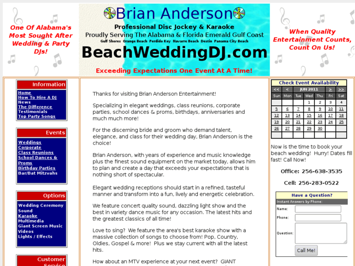 www.beachweddingdj.com