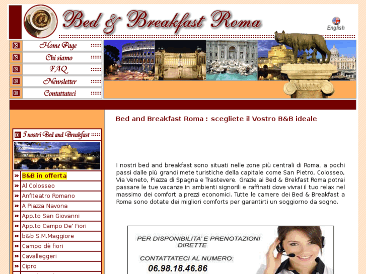 www.bedbreakfastroma.it