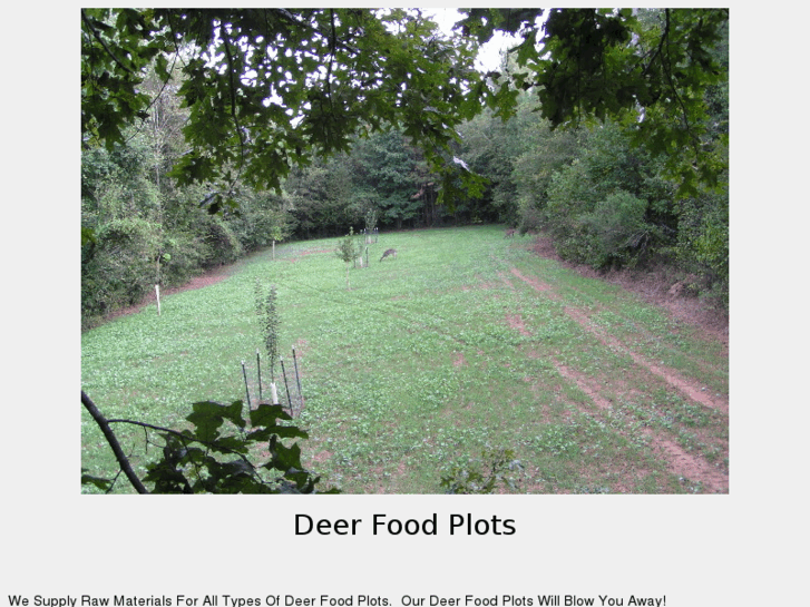 www.deer-food-plots.com