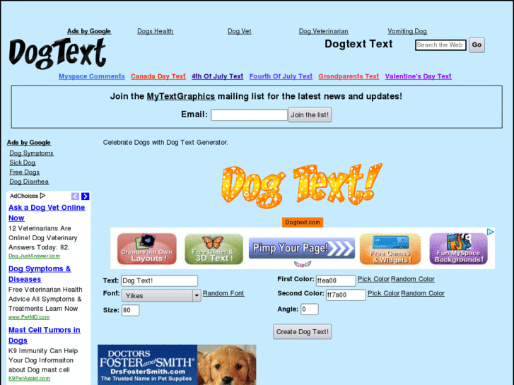 www.dogtext.com