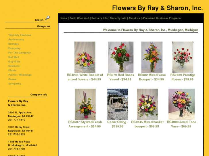 www.flowersbyrayandsharon.com