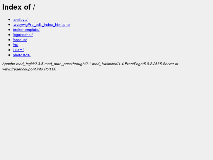 www.fredericdupont.info