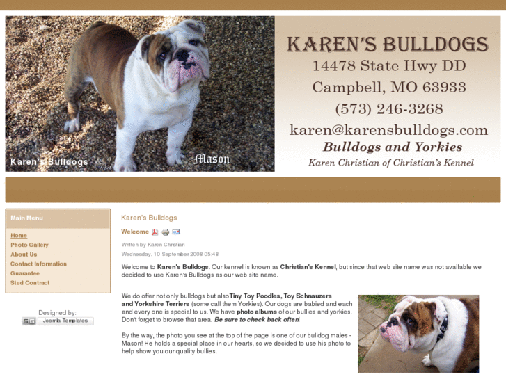 www.karensbulldogs.com