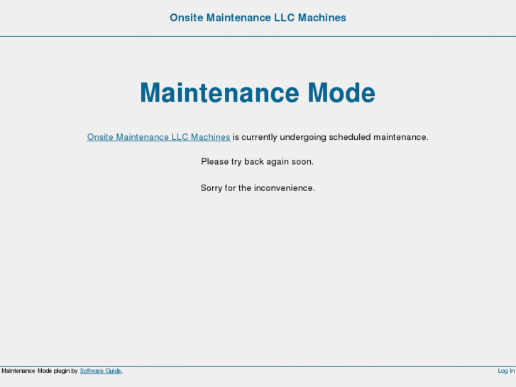 www.onsitemaintenancemachines.com