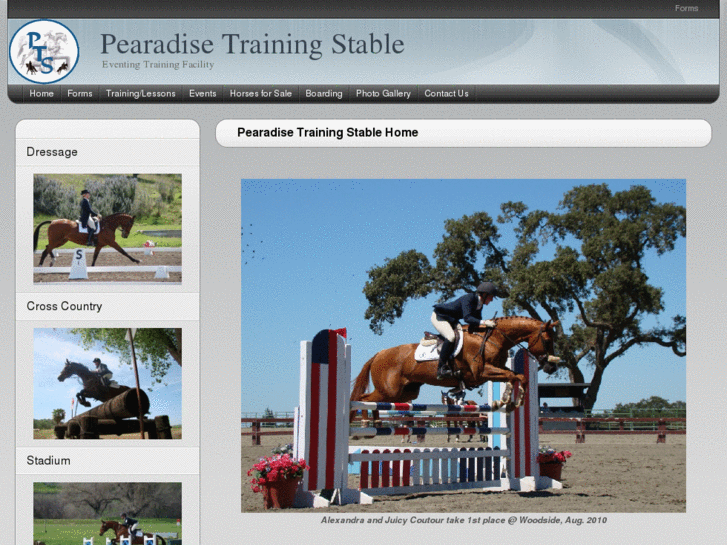 www.pearadisetrainingstable.com