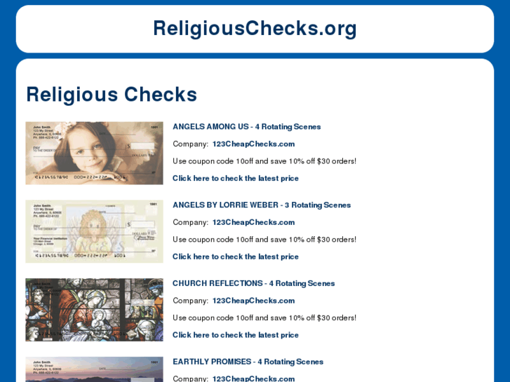 www.religiouschecks.org