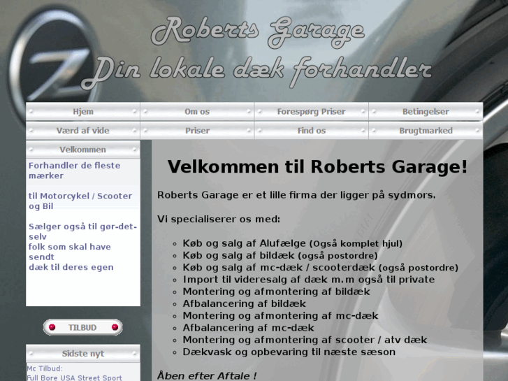 www.robertsgarage.dk