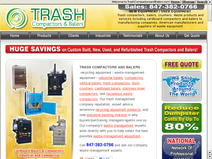 www.trashcompactorsbalers.com