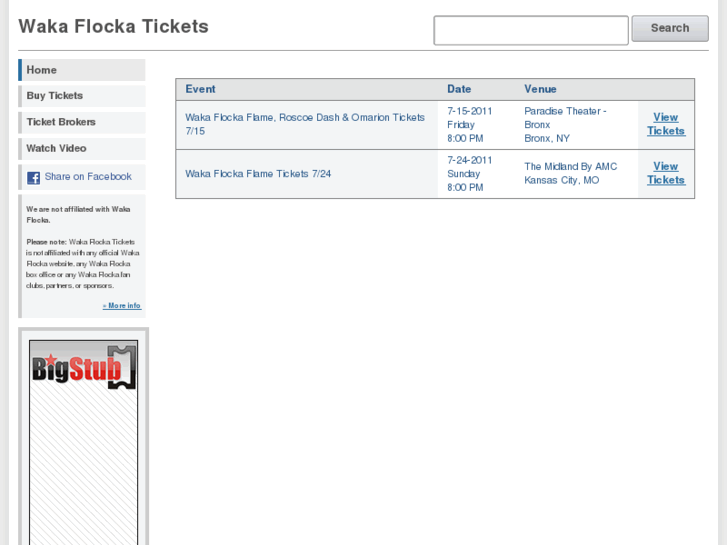 www.wakaflockatickets.com