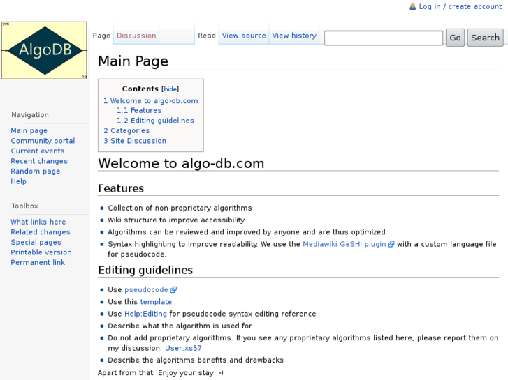 www.algo-db.com