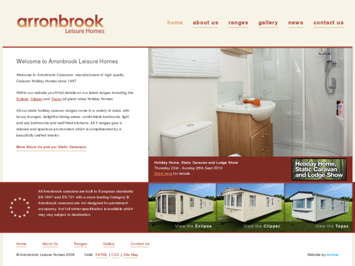 www.arronbrookcaravans.co.uk