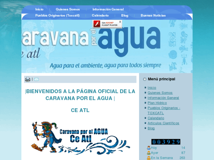 www.caravanaporelagua.org