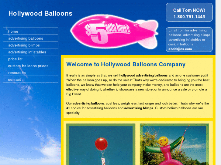 www.hollywoodballoons.com