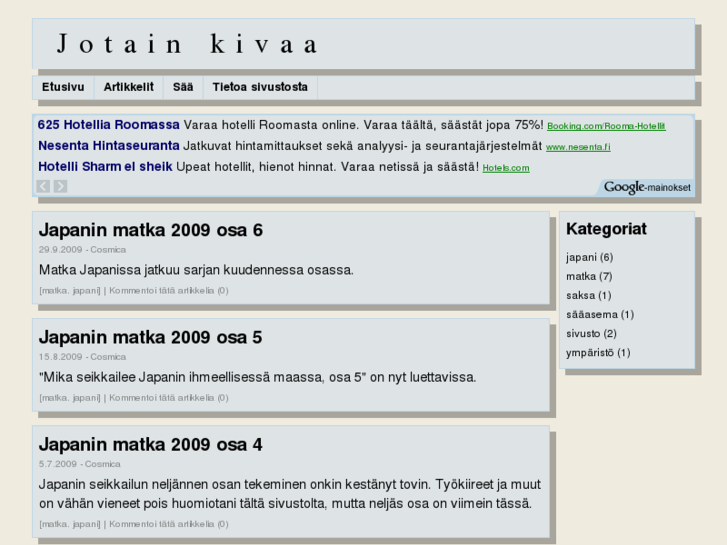 www.jotain-kivaa.net