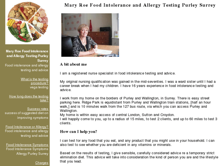 www.maryroefoodintolerancetesting.com