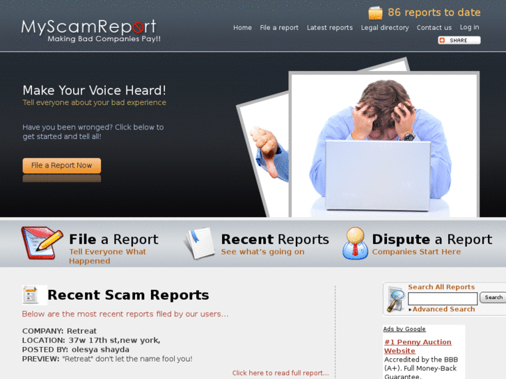 www.myscamreport.com