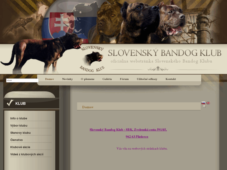 www.slovenskybandogklub.com