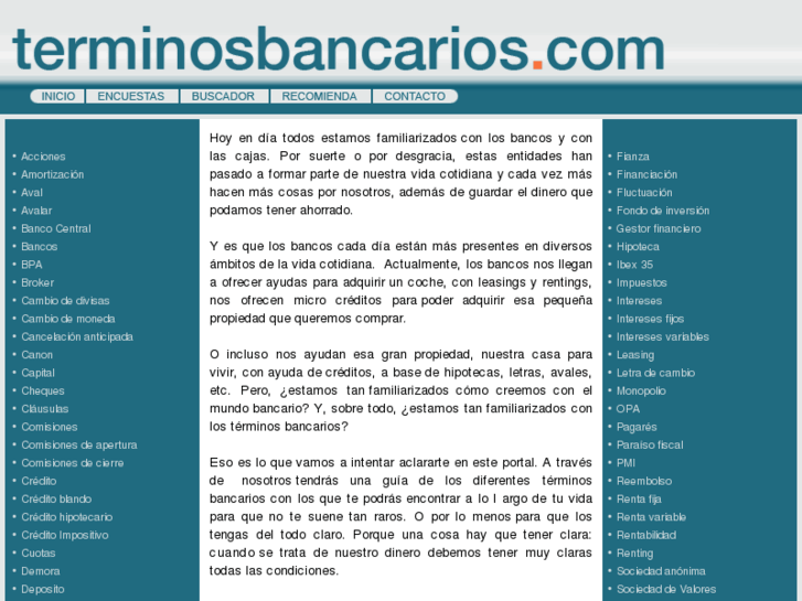 www.terminosbancarios.com