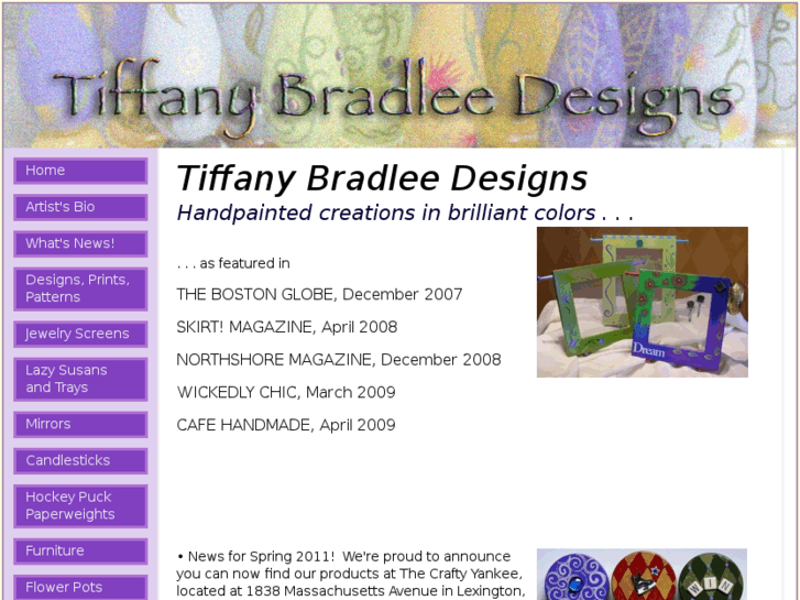 www.tiffanybradleedesigns.com