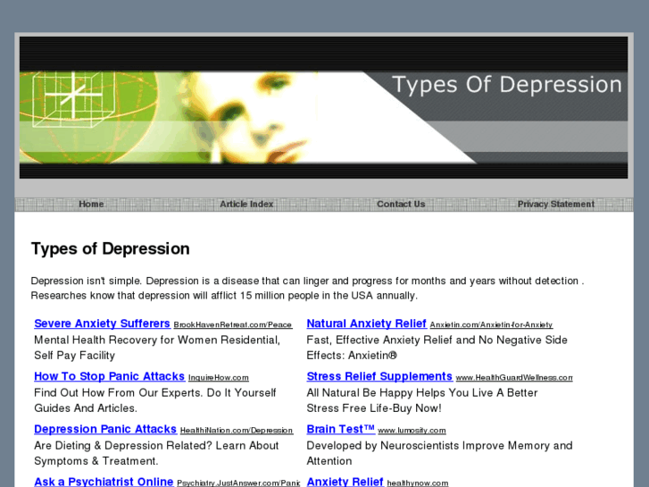 www.types-of-depression.net