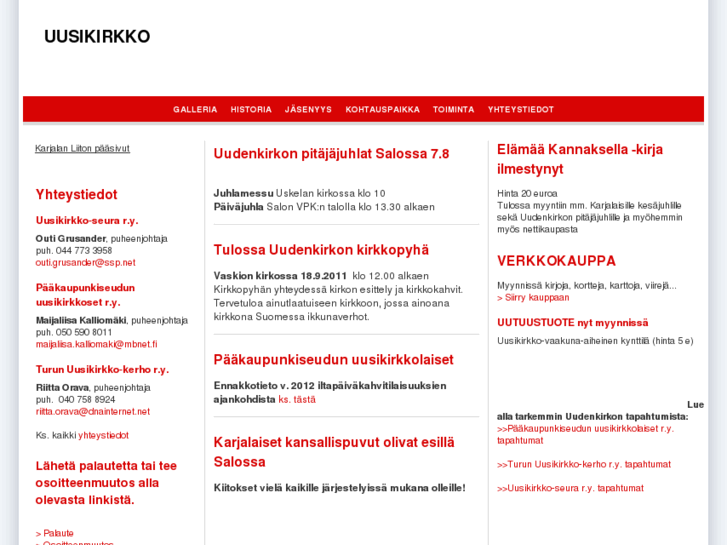 www.uusikirkko.net