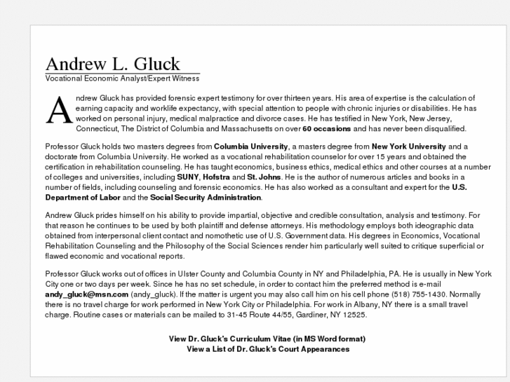 www.andrewgluck.com