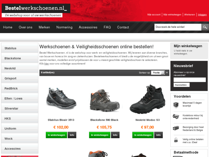 www.bestelwerkschoenen.nl