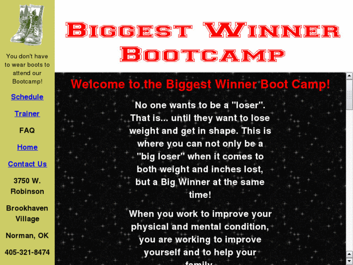 www.biggestwinnerbootcamp.net
