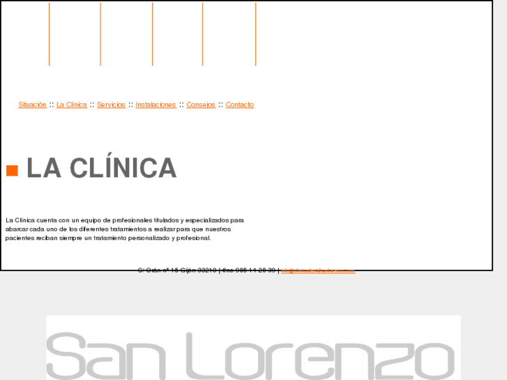 www.clinicadentalsanlorenzo.com