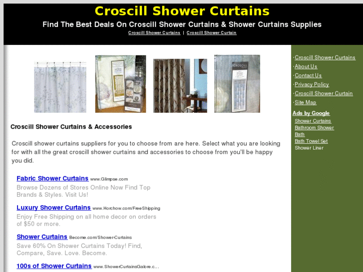 www.croscillshowercurtains.com