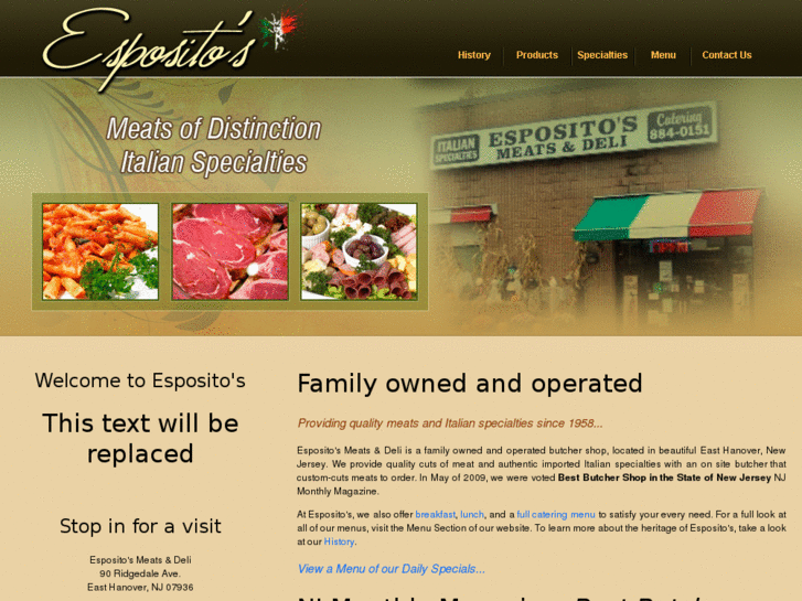 www.espositositalianspecialties.com