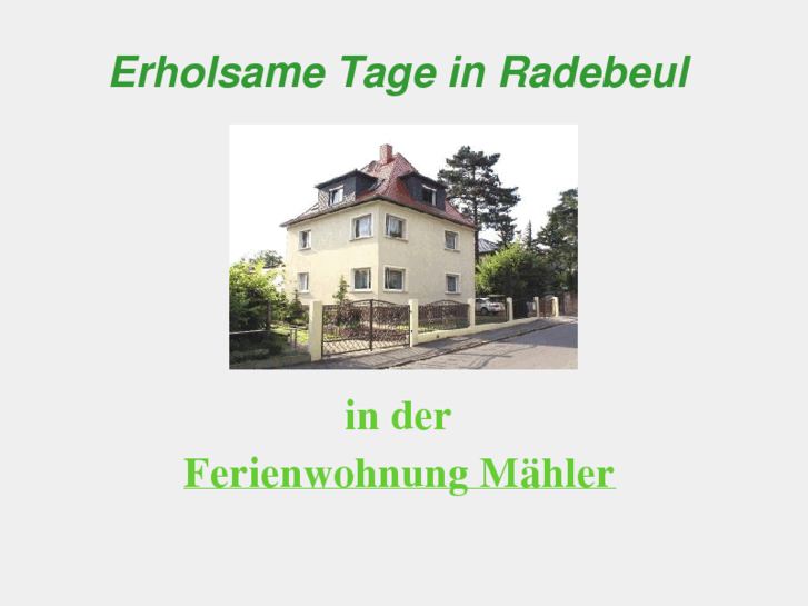 www.ferienwohnung-radebeul.com