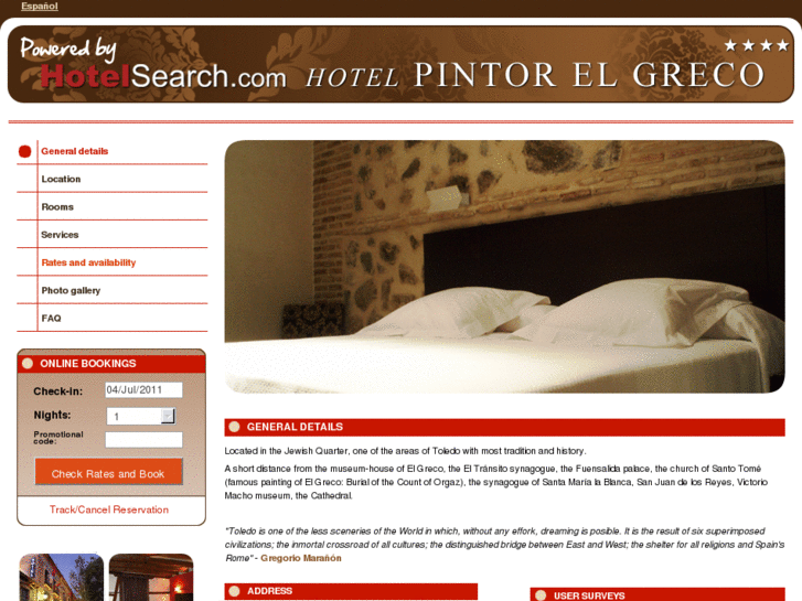 www.hotel-pintorelgreco.com