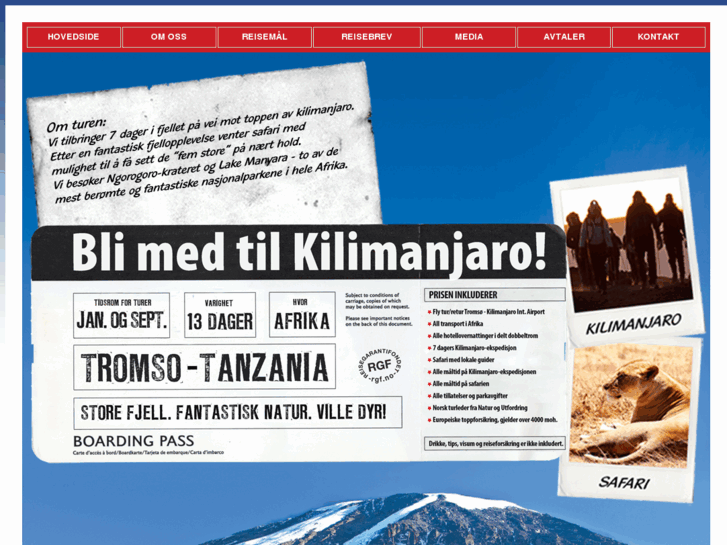 www.kilimanjarosafari.no