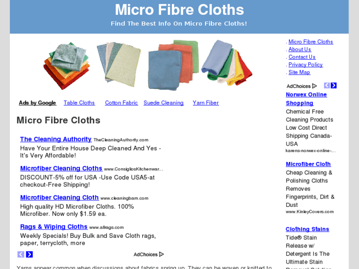 www.microfibrecloths.net